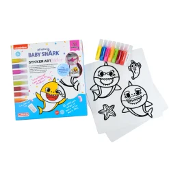 BABY SHARK STICKER ART JUNIOR