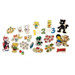BAMSE MAGNETSIFFROR OCH FIGURER