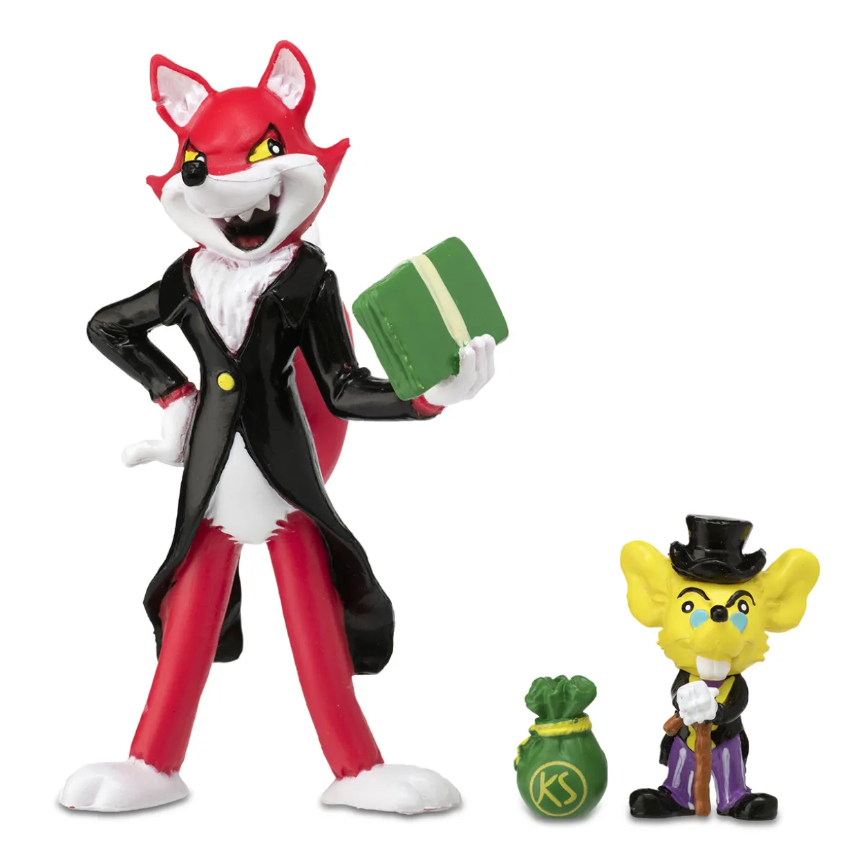 BAMSE FIGURSET REINARD RÄV & KRÖSUS SORK