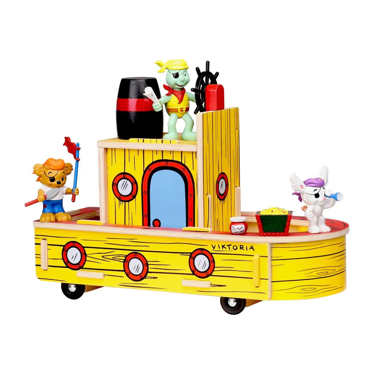 BAMSE FIGURSET SJÖRÖVARE