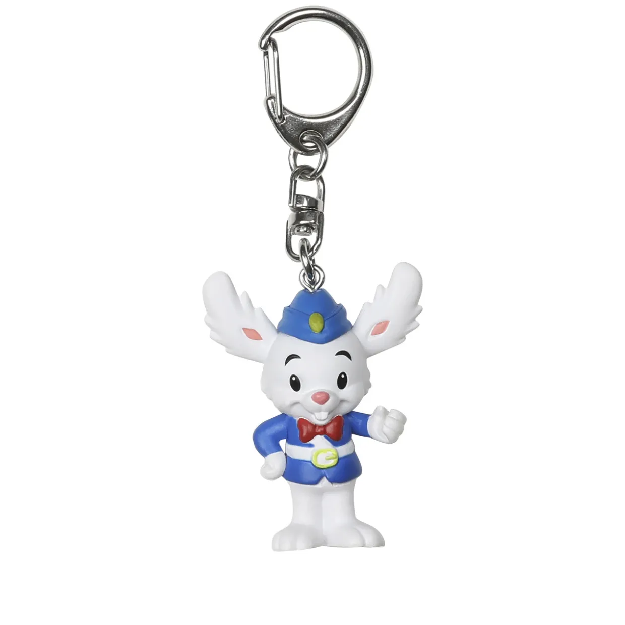 BAMSE LILLE SKUTT FIGUR MED NYCKELRING POLIS