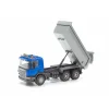 EMEK LEKSAKSBIL AVFALLSBIL SCANIA 3-AXLAD BLÅ 1:25