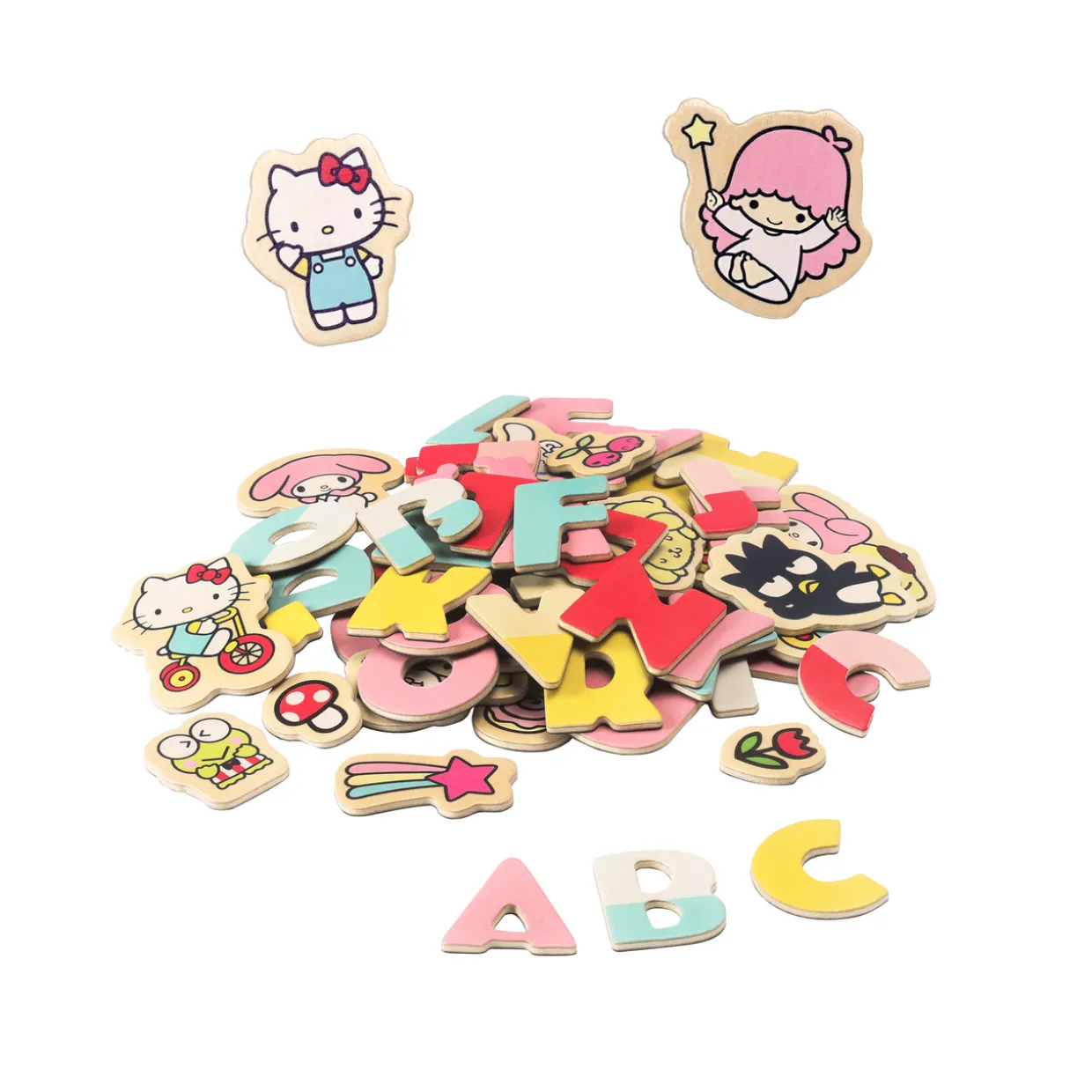 HELLO KITTY MAGNETBOKSTÄVER OCH FIGURER