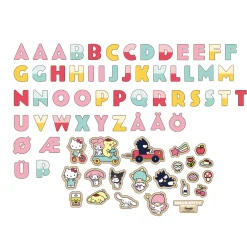 HELLO KITTY MAGNETBOKSTÄVER OCH FIGURER
