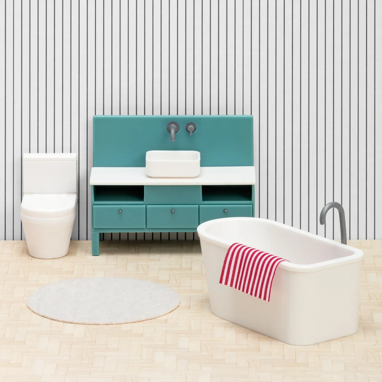 LUNDBY DOCKHUSMÖBLER BADRUMSSET BASIC