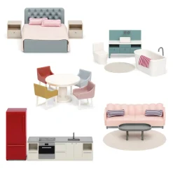 LUNDBY DOCKHUSMÖBLER KÖK KYLSKÅP, SPIS & DISKHO BASIC
