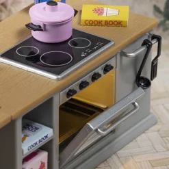LUNDBY DOCKHUSMÖBLER KÖK SPIS & KYLSKÅP MED BELYSNING