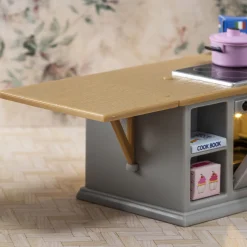 LUNDBY DOCKHUSMÖBLER KÖK SPIS & KYLSKÅP MED BELYSNING