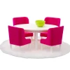 LUNDBY DOCKHUSMÖBLER MATGRUPP CERISE