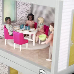 LUNDBY DOCKHUSMÖBLER MATGRUPP CERISE