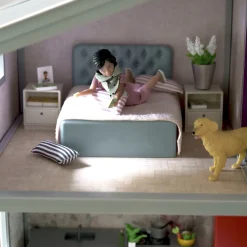 LUNDBY DOCKHUSMÖBLER SOVRUMSSET BASIC