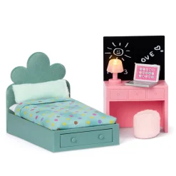 LUNDBY DOCKHUSMÖBLER TONÅRSRUM MED BELYSNING