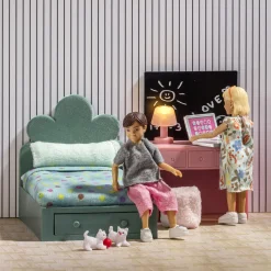 LUNDBY DOCKHUSMÖBLER TONÅRSRUM MED BELYSNING