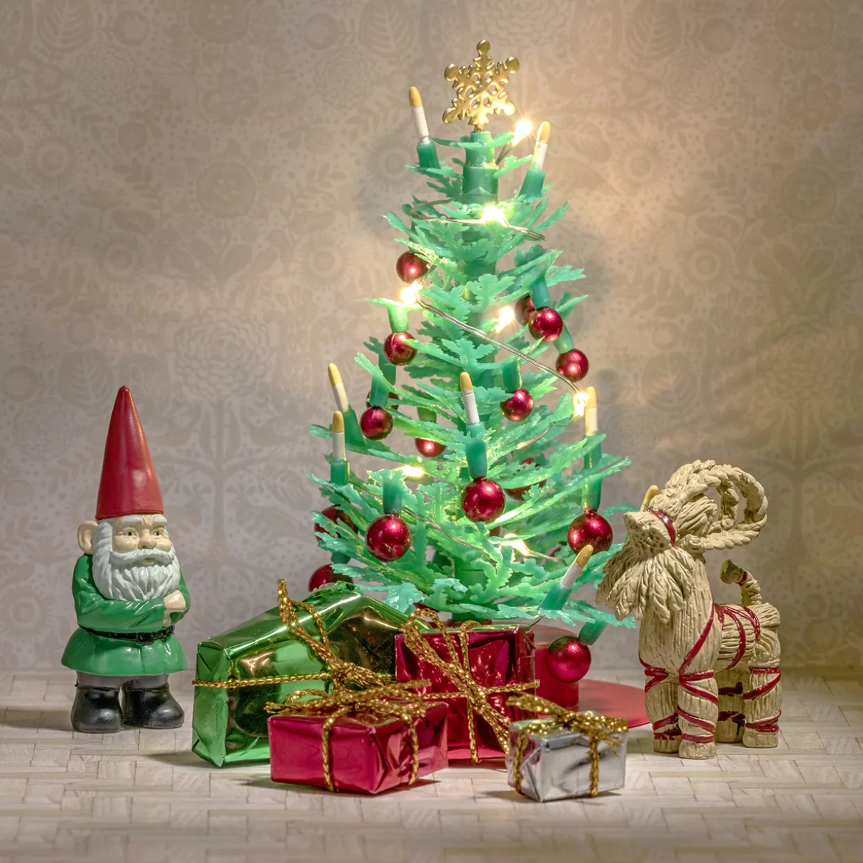 LUNDBY DOCKHUSTILLBEHÖR JULSET MED BELYSNING