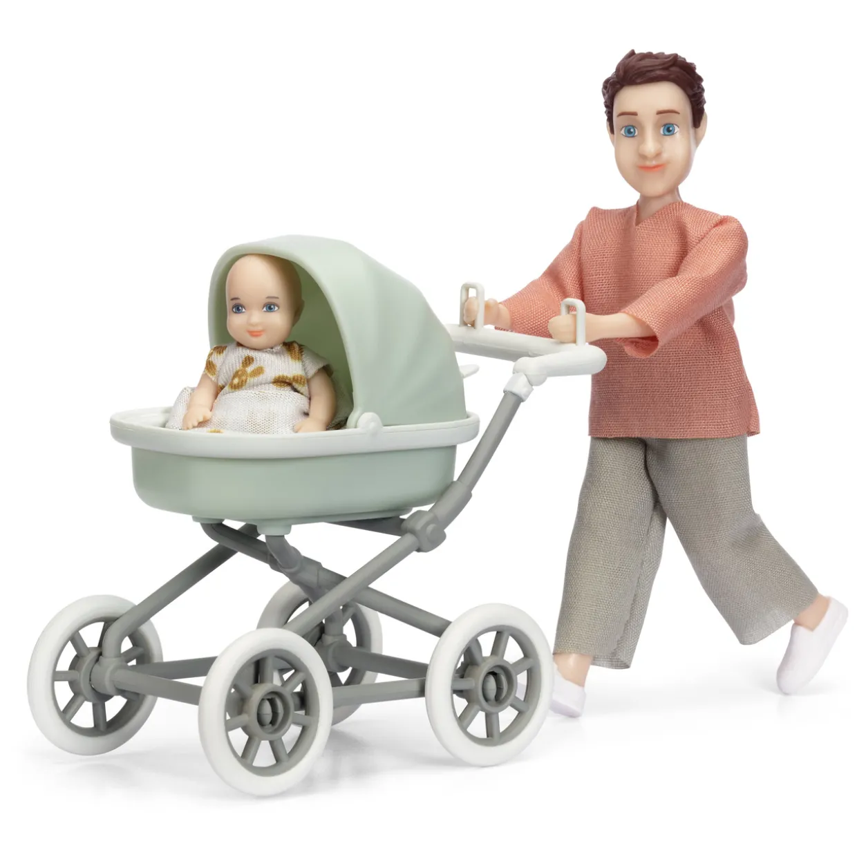 LUNDBYDOCKHUSDOCKOR MAN MED BEBIS & VAGN