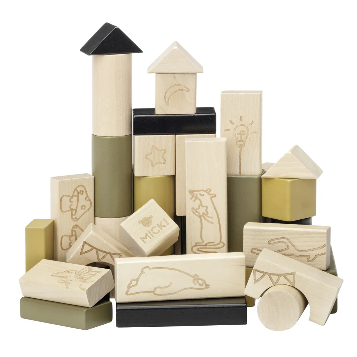 MICKI BYGGKLOSSAR 40 ST PREMIUM