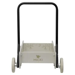 MICKI LÄRA-GÅ-VAGN BEIGE
