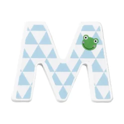 MICKI M - BOKSTAV & STICKERS MED OLIKA MÖNSTER