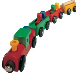 MICKI TÅGSET PASSAGERARTÅG TRÄ