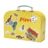 PIPPI BARNVÄSKA PAPPVÄSKA GUL 25 CM