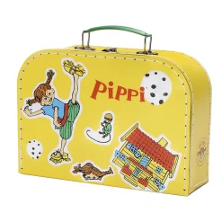 PIPPI BARNVÄSKA PAPPVÄSKA GUL 25 CM