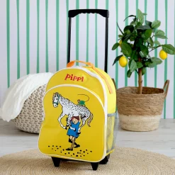 PIPPI BARNVÄSKA RESVÄSKA GUL