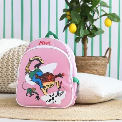 PIPPI BARNVÄSKA RYGGSÄCK ROSA