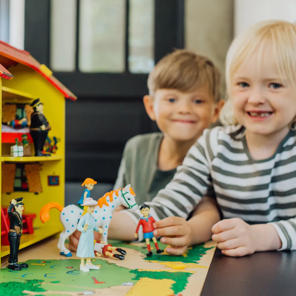 PIPPI FIGURSET EFRAIM & PRUSSILUSKAN