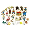 PIPPI MAGNETBOKSTÄVER OCH FIGURER 72 ST