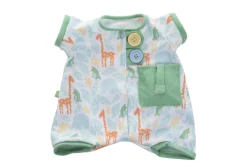 Rubens Barn Dockkläder Grön pyjamas Baby