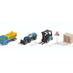 SIKU LEKSAKSBIL PRESENTKIT BYGGARBETSPLATS