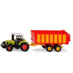 SIKU TRAKTOR CLAAS MED ENSILAGESLÄP