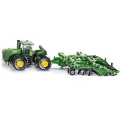 SIKU TRAKTOR JOHN DEERE MED KULTIVATOR 1:87