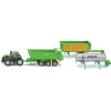 SIKU TRAKTOR JOSKIN TRAILERSET 1:87