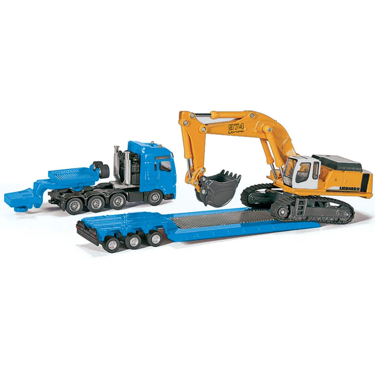 SIKU TRANSPORTBIL MED TRAILER 1:87