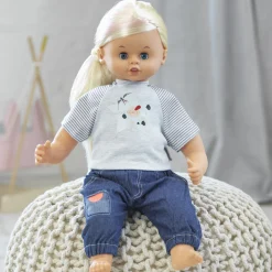 SKRÅLLAN DOCKKLÄDER T-SHIRT 45 CM